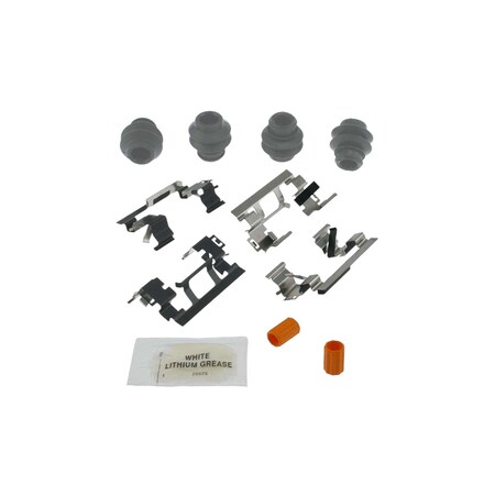 Carlson Brake Hardware Buick 10-06 Chev 10-06 Gmc Tk 10-06 Isuz Bk Hardware Kit, H5789Q H5789Q